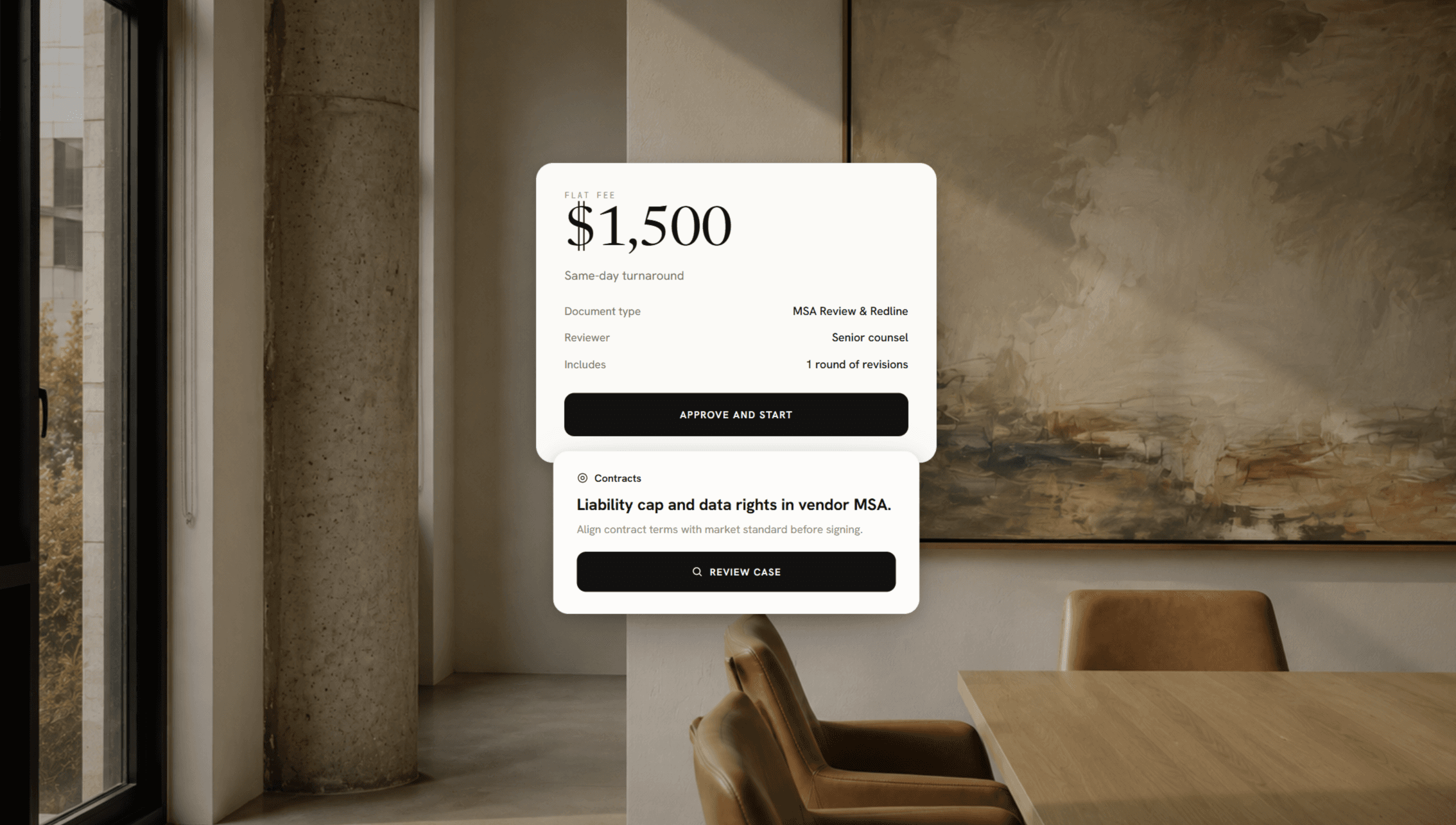 Flat-fee pricing